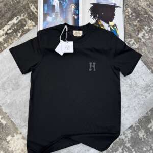 HRMES T-SHIRT BLACK