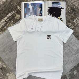 HRMES T-SHIRT WHITE
