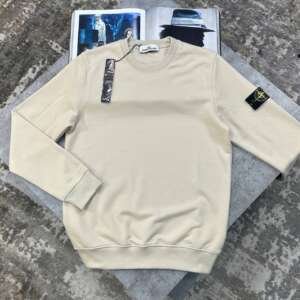SI SIDE BADGE JUMPER BEIGE