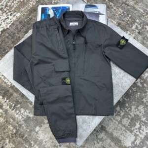 SI CARGO  TRACKSUIT SIDE BADGE DARK GRAY