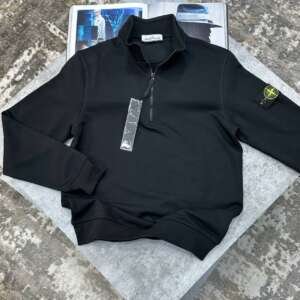 SI HALF ZIP JUMPER BLACK