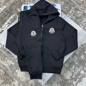 MNCR FRONT BIG LOGO TRACKSUIT BLACK