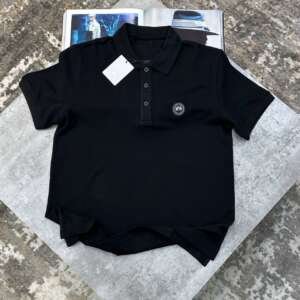 CG HALF SLEEVE POLO BLACK